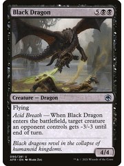 Magic: The Gathering Black Dragon (090) Near Mint