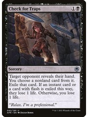 Magic: The Gathering Check for Traps (092) Near Mint Foil
