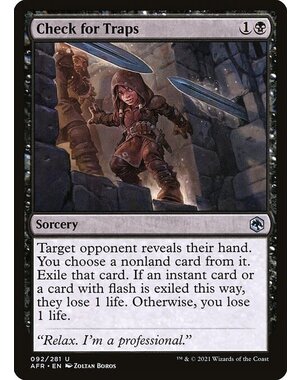 Magic: The Gathering Check for Traps (092) Near Mint Foil