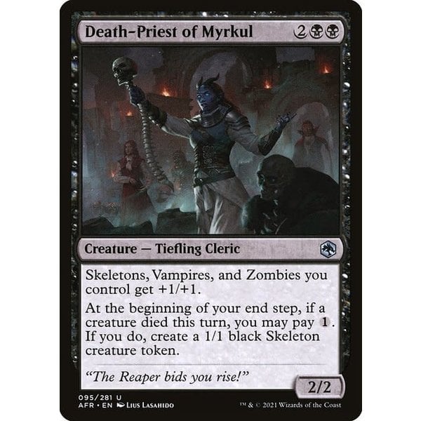 Magic: The Gathering Death-Priest of Myrkul (095) Near Mint