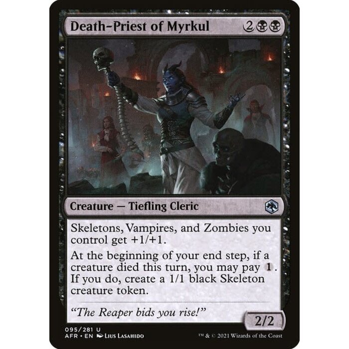 Magic: The Gathering Death-Priest of Myrkul (095) Near Mint Foil