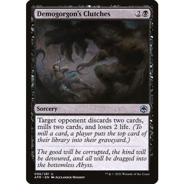 Magic: The Gathering Demogorgon's Clutches (096) Near Mint Foil