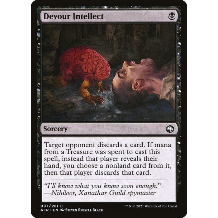 Magic: The Gathering Devour Intellect (097) Near Mint