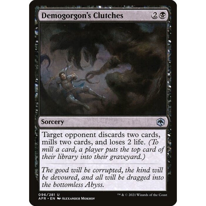 Magic: The Gathering Demogorgon's Clutches (096) Near Mint