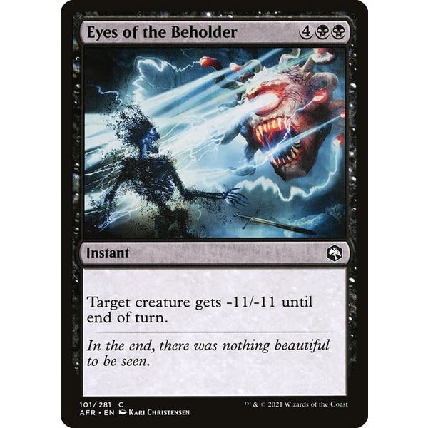 Magic: The Gathering Eyes of the Beholder (101) Near Mint Foil