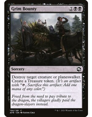 Magic: The Gathering Grim Bounty (106) Near Mint