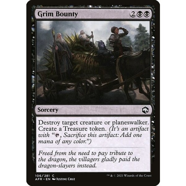 Magic: The Gathering Grim Bounty (106) Near Mint Foil