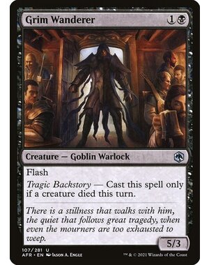 Magic: The Gathering Grim Wanderer (107) Near Mint