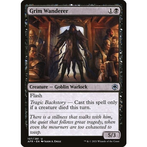 Magic: The Gathering Grim Wanderer (107) Near Mint Foil