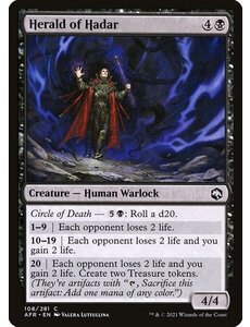 Magic: The Gathering Herald of Hadar (108) Near Mint Foil