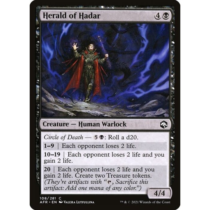 Magic: The Gathering Herald of Hadar (108) Near Mint