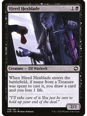 Magic: The Gathering Hired Hexblade (109) Near Mint