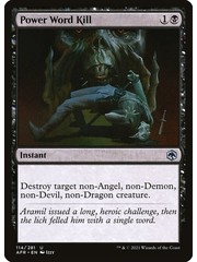 Magic: The Gathering Power Word Kill (114) Near Mint Foil
