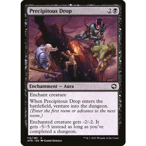 Magic: The Gathering Precipitous Drop (115) Near Mint Foil