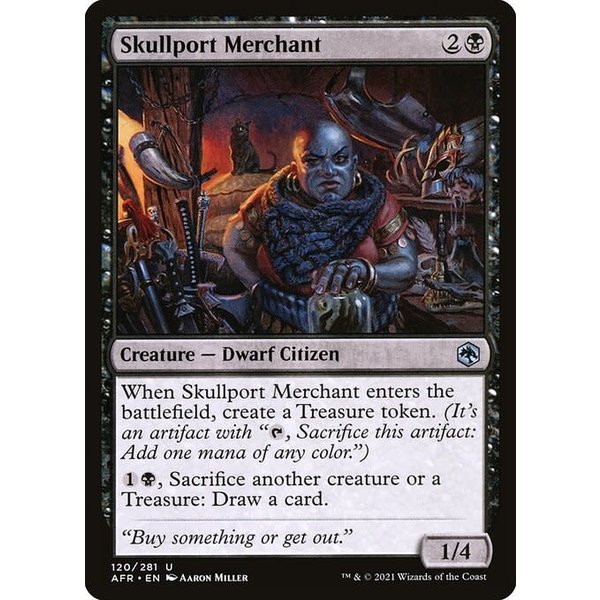 Magic: The Gathering Skullport Merchant (120) Near Mint