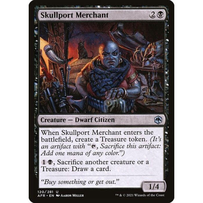 Magic: The Gathering Skullport Merchant (120) Near Mint