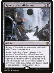 Magic: The Gathering Sphere of Annihilation (121) Near Mint Foil