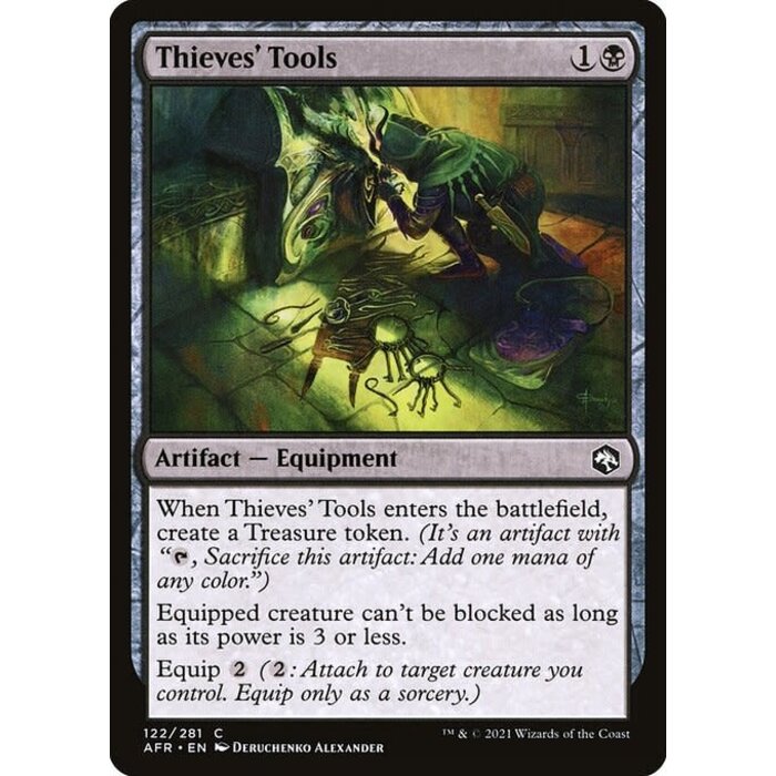 Magic: The Gathering Thieves' Tools (122) Near Mint Foil