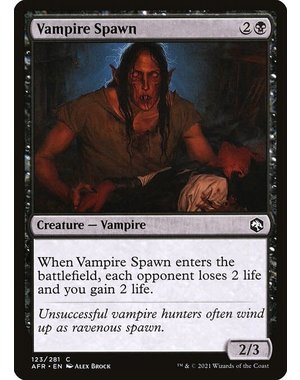 Magic: The Gathering Vampire Spawn (123) Near Mint