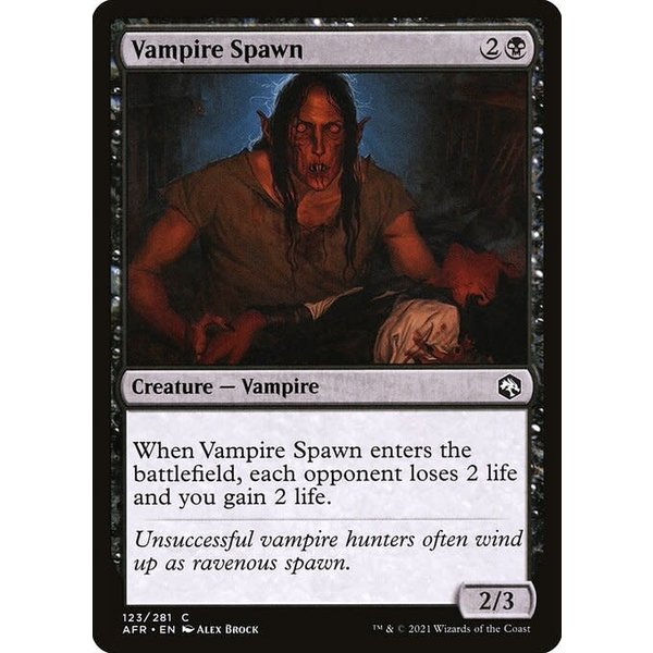Magic: The Gathering Vampire Spawn (123) Near Mint