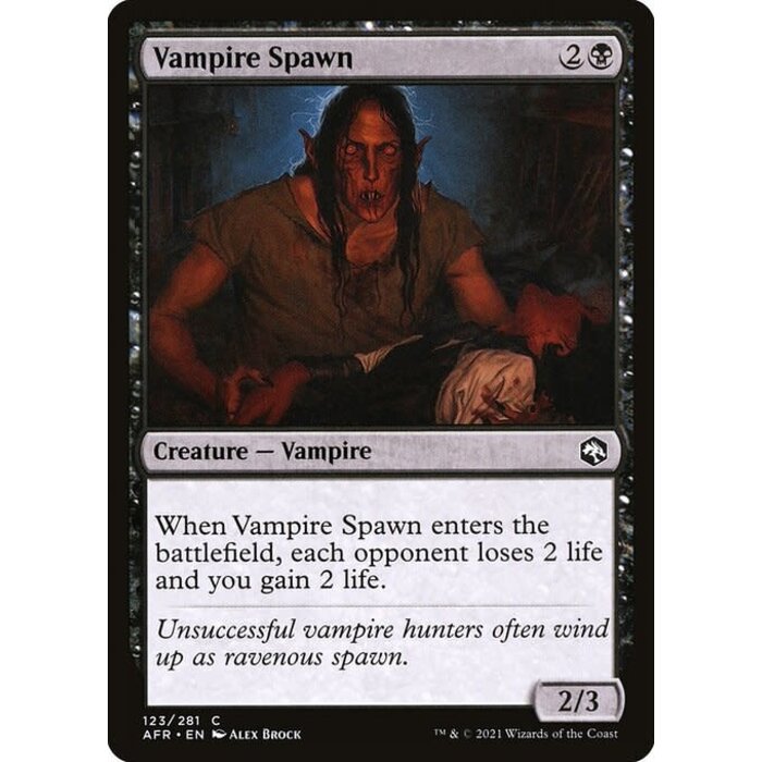Magic: The Gathering Vampire Spawn (123) Near Mint Foil