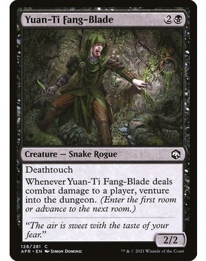 Magic: The Gathering Yuan-Ti Fang-Blade (128) Near Mint