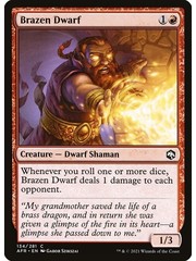 Magic: The Gathering Brazen Dwarf (134) Near Mint