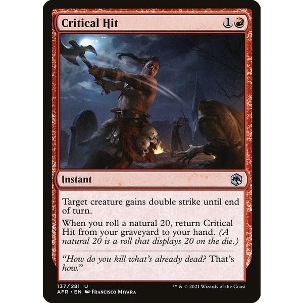 Magic: The Gathering Critical Hit (137) Near Mint