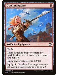 Magic: The Gathering Dueling Rapier (140) Near Mint Foil