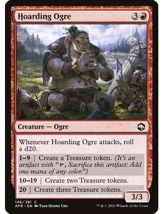 Magic: The Gathering Hoarding Ogre (146) Near Mint Foil