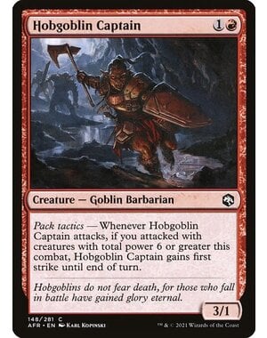 Magic: The Gathering Hobgoblin Captain (148) Near Mint