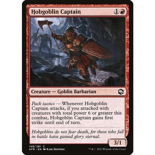 Magic: The Gathering Hobgoblin Captain (148) Near Mint