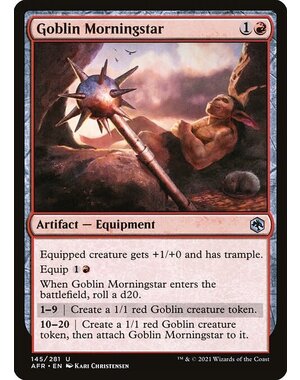 Magic: The Gathering Goblin Morningstar (145) Near Mint Foil