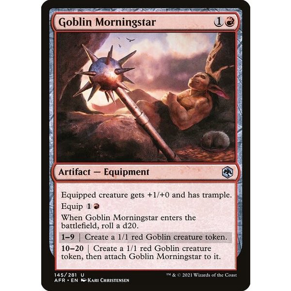 Magic: The Gathering Goblin Morningstar (145) Near Mint Foil