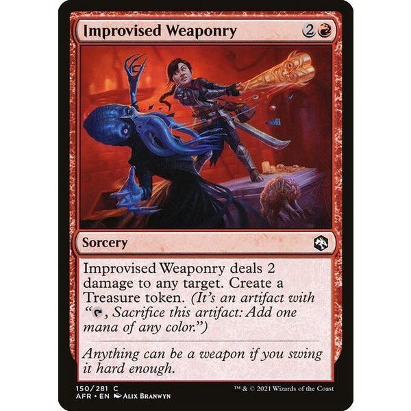 Magic: The Gathering Improvised Weaponry (150) Near Mint