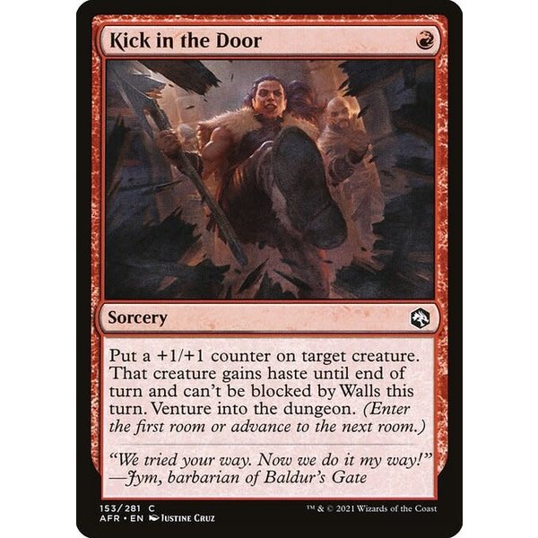 Magic: The Gathering Kick in the Door (153) Near Mint Foil