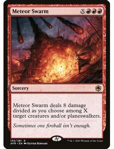 Magic: The Gathering Meteor Swarm (155) Near Mint