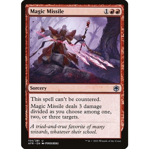 Magic: The Gathering Magic Missile (154) Near Mint Foil