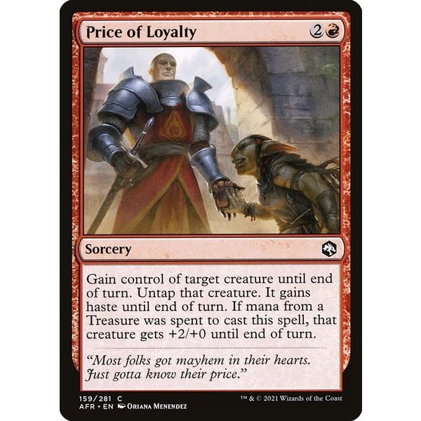 Magic: The Gathering Price of Loyalty (159) Near Mint