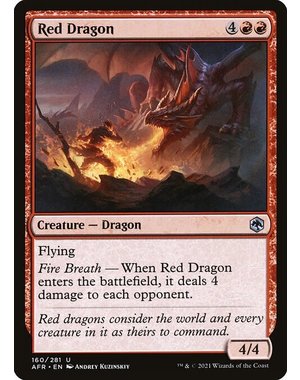 Magic: The Gathering Red Dragon (160) Near Mint