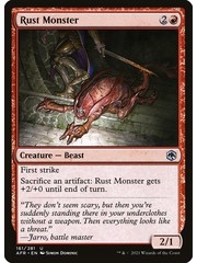 Magic: The Gathering Rust Monster (161) Near Mint Foil