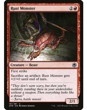 Magic: The Gathering Rust Monster (161) Near Mint Foil