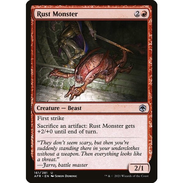 Magic: The Gathering Rust Monster (161) Near Mint Foil