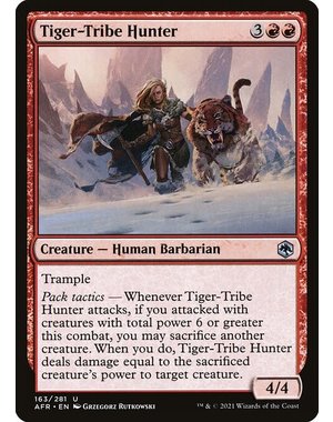 Magic: The Gathering Tiger-Tribe Hunter (163) Near Mint