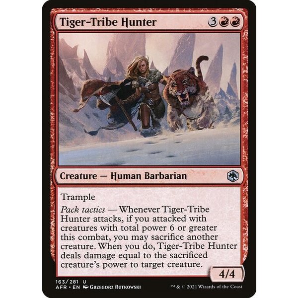 Magic: The Gathering Tiger-Tribe Hunter (163) Near Mint