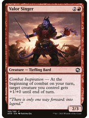 Magic: The Gathering Valor Singer (165) Near Mint