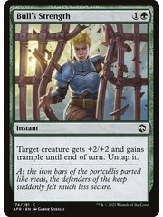 Magic: The Gathering Bull's Strength (174) Near Mint Foil