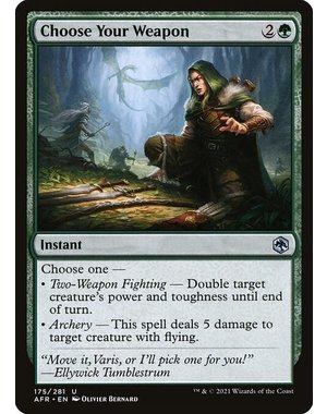Magic: The Gathering Choose Your Weapon (175) Near Mint
