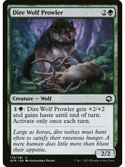 Magic: The Gathering Dire Wolf Prowler (179) Near Mint Foil