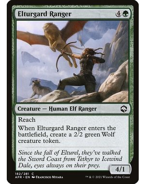 Magic: The Gathering Elturgard Ranger (182) Lightly Played Foil